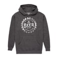 thumbnail image 1 of Instant Message - Camping Without Beer - Men's Pullover Hooded Fleece Sweatshirt, 1 of 6