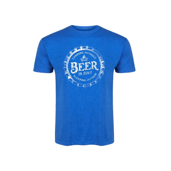 Instant Message - Camping Without Beer - Men's Short Sleeve Graphic T-Shirt