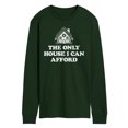 thumbnail image 1 of Instant Message - Can Only Afford Gingerbread House - Men's Long Sleeve Graphic T-Shirt, 1 of 4