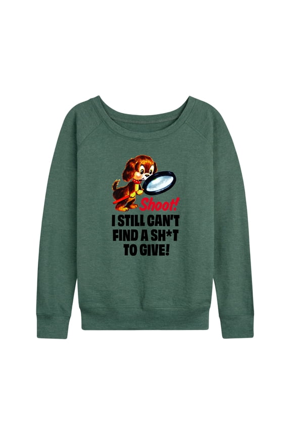 - Can't Find A Sh - Women's Lightweight French Terry Long Sleeve Shirt