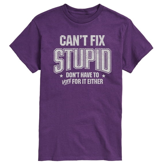 Instant Message - Can't Fix Stupid - Men's Short Sleeve T-Shirt