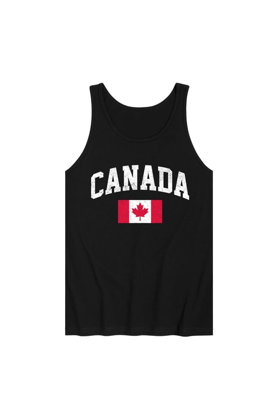 - Canada Flag - Men's Jersey Tank Top
