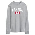 thumbnail image 1 of Instant Message - Canada Flag - Men's Long Sleeve T-Shirt, 1 of 6