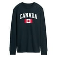 thumbnail image 1 of Instant Message - Canada Flag - Men's Long Sleeve T-Shirt, 1 of 6