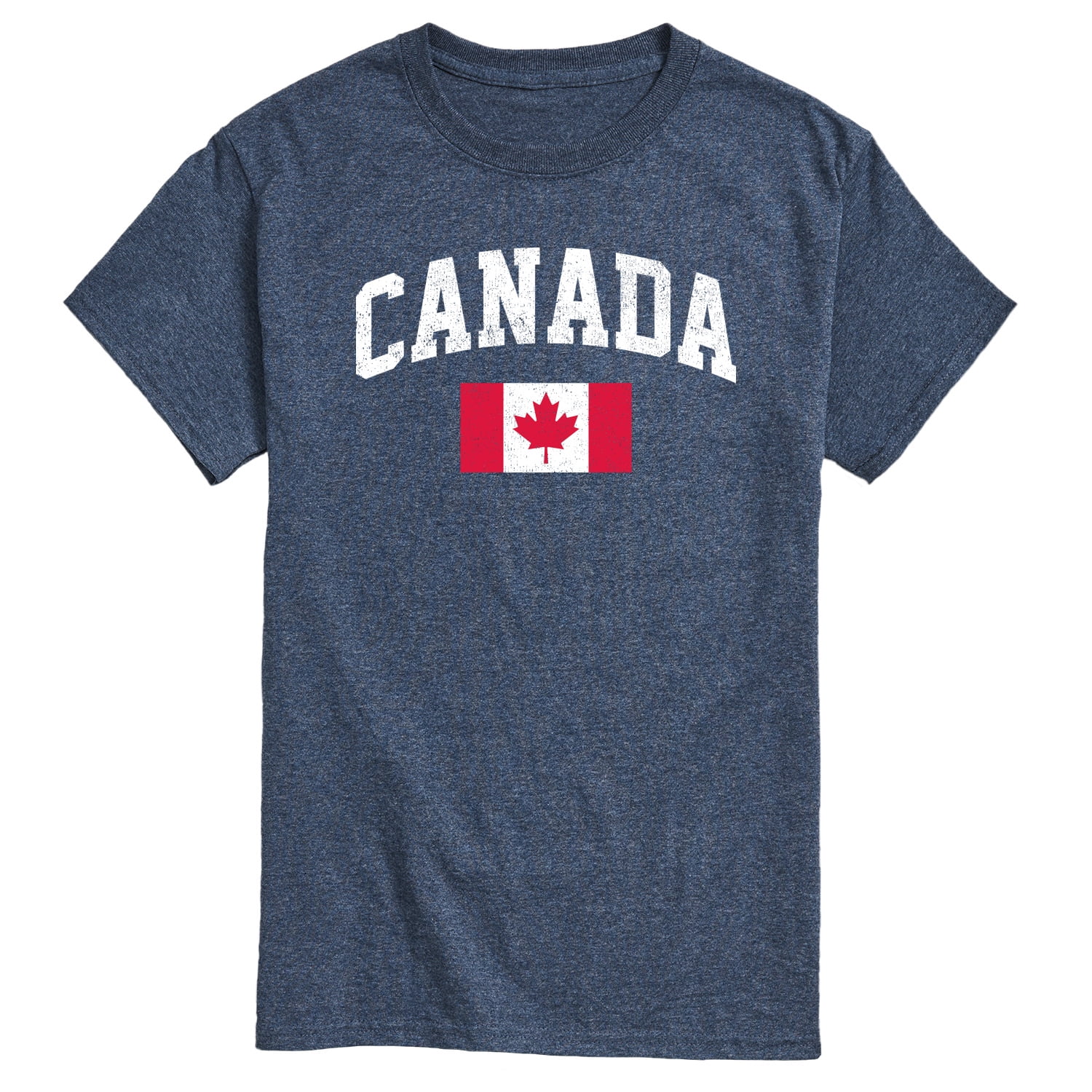 Instant Message - Canada Flag - Men's Short Sleeve Graphic T-Shirt ...