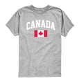 thumbnail image 1 of Instant Message - Canada Flag - Youth Short Sleeve Graphic T-shirt, 1 of 5