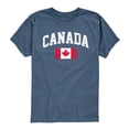 thumbnail image 1 of Instant Message - Canada Flag - Youth Short Sleeve Graphic T-shirt, 1 of 5