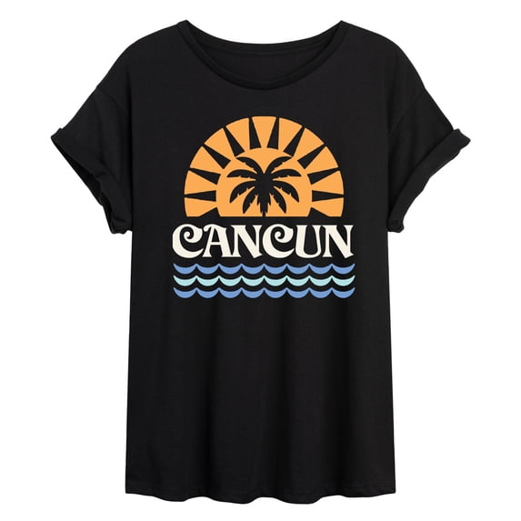 Instant Message - Cancun Oversized Graphic T-Shirt