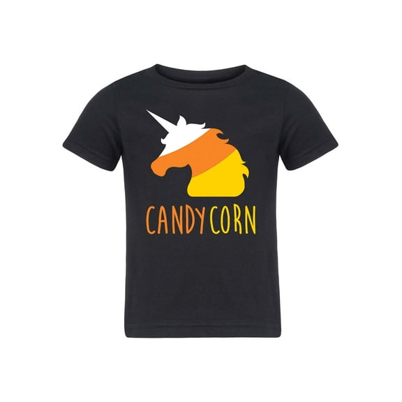 Instant Message - Candy Corn-Cute, Funny Toddler Short Sleeve Tee Shirt