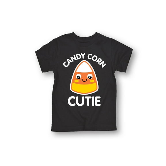 Instant Message - Candy Corn Cutie -TODDLER SHORT SLEEVE TEE-4T