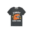 thumbnail image 1 of Instant Message - Candy Cornivore - Toddler Short Sleeve Tee, 1 of 4
