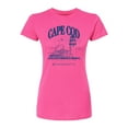 thumbnail image 1 of Instant Message - Cape Cod - Juniors Fitted Graphic T-Shirt, 1 of 5
