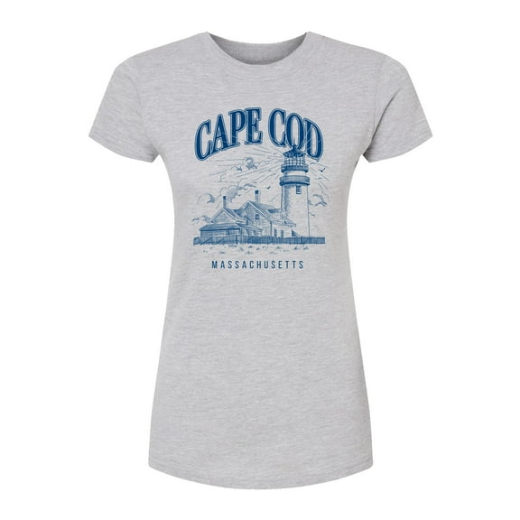 Instant Message - Cape Cod - Juniors Fitted Graphic T-Shirt