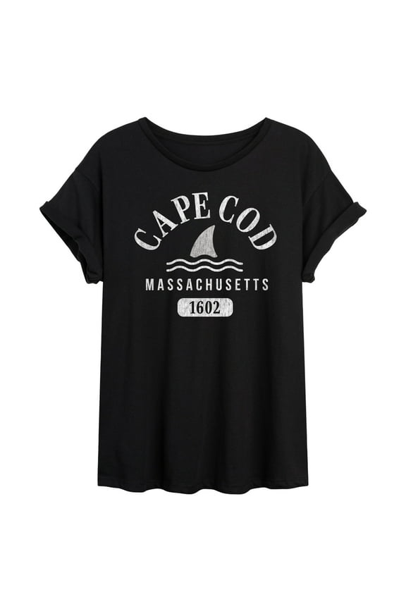 - Cape Cod Mass - Women's Oversized Graphic T-Shirt