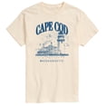 thumbnail image 1 of Instant Message - Cape Cod - Men's Short Sleeve Graphic T-Shirt, 1 of 5