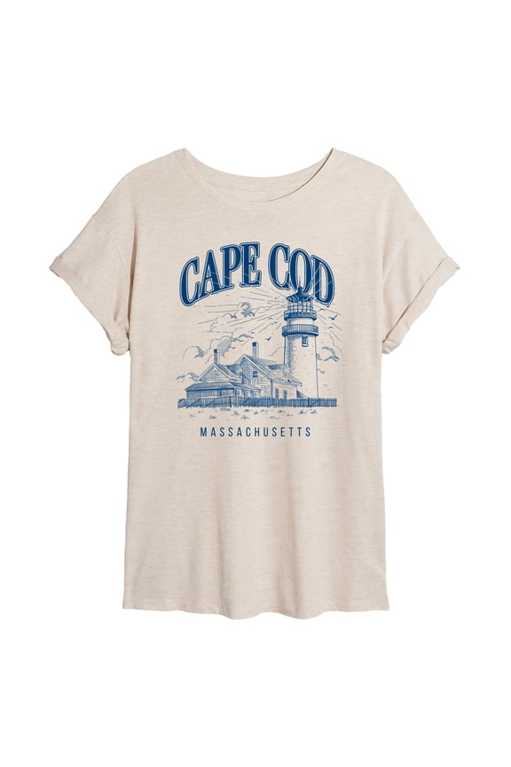 - Cape Cod - Women's Oversized Graphic T-Shirt
