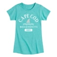 thumbnail image 1 of Instant Message - Cape Cod Fitted Short Sleeve Graphic T-Shirt, 1 of 5