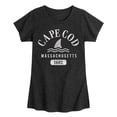 thumbnail image 1 of Instant Message - Cape Cod Fitted Short Sleeve Graphic T-Shirt, 1 of 5