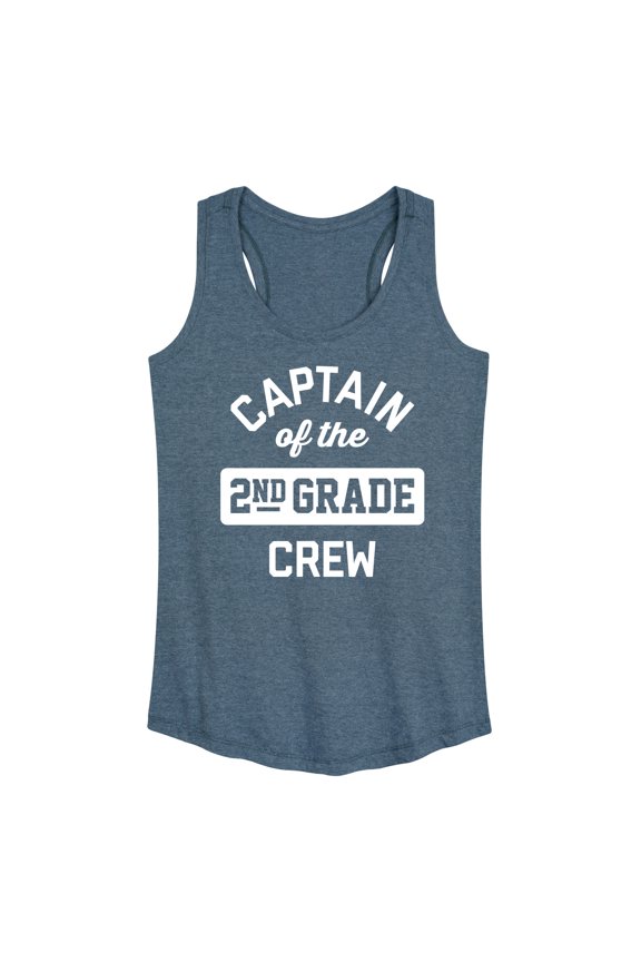 - Captain Of The 2Nd Crew - Women's Racerback Tank Top