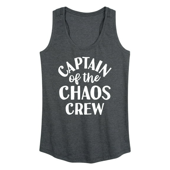 Instant Message - Captain Of The Chaos Crew - Women's Racerback Tank Top