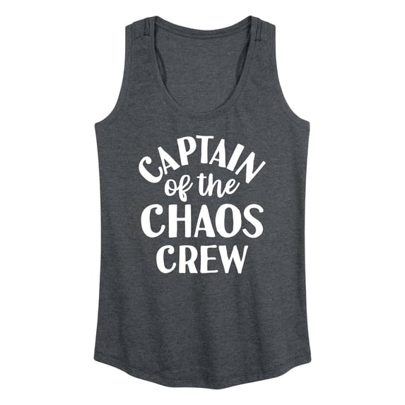 Instant Message - Captain Of The Chaos Crew - Women's Racerback Tank Top