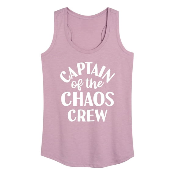 Instant Message - Captain Of The Chaos Crew - Women's Racerback Tank Top