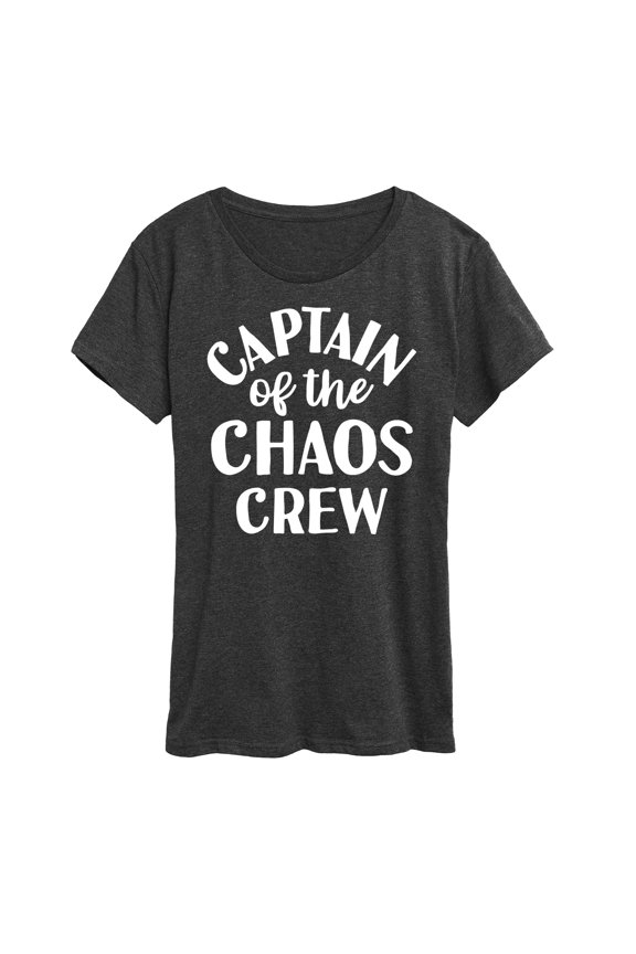 - Captain Of The Chaos Crew - Women's Short Sleeve Graphic T-Shirt