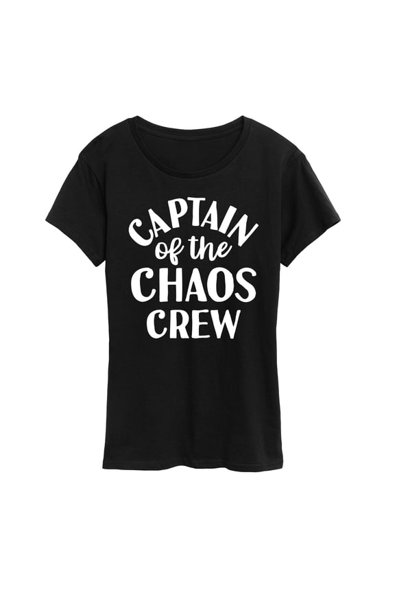 - Captain Of The Chaos Crew - Women's Short Sleeve Graphic T-Shirt