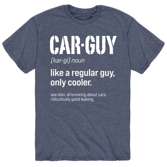Instant Message - Car Guy Definition - Adult Short Sleeve Tee