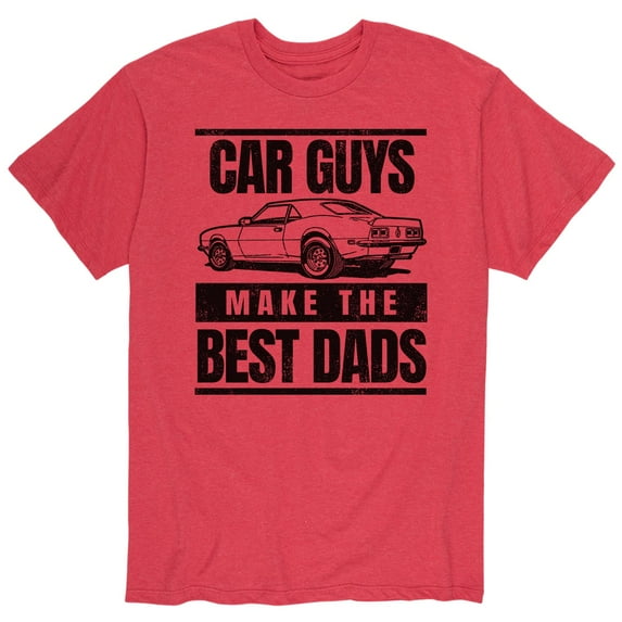 Instant Message - Car Guys Make The Best Dads - Father's Day - Men's Short Sleeve Graphic T-Shirt