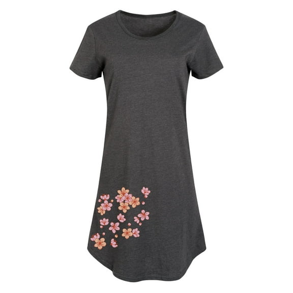 Instant Message - Cascading Cherry Blossoms - Ladies Any Way Dress