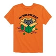 thumbnail image 1 of Instant Message - Cat Christmas Present - Toddler & Youth Short Sleeve Graphic T-Shirt, 1 of 6