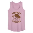 thumbnail image 1 of Instant Message - Cat Cowboy Meowdy Purtner - Women's Racerback Tank Top, 1 of 6