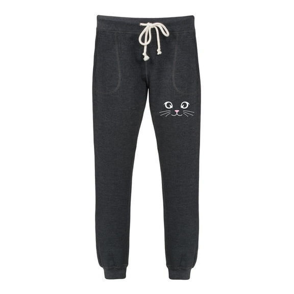 Instant Message - Cat Face - Ladies Jogger Pant