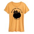 thumbnail image 1 of Instant Message - Cat Lovers - Answer To No One - Women's Short Sleeve Graphic T-Shirt, 1 of 7