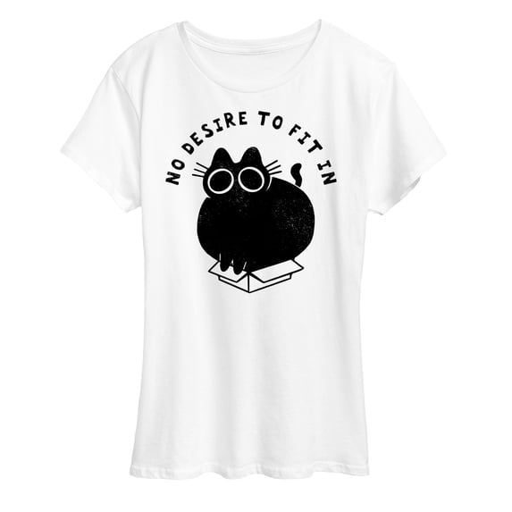 Instant Message - Cat Lovers - Answer To No One - Women's Short Sleeve Graphic T-Shirt
