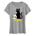 thumbnail image 1 of Instant Message - Cat Lovers - Go Away - Women's Short Sleeve Graphic T-Shirt, 1 of 6