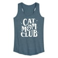 thumbnail image 1 of Instant Message - Cat Mom Club - Women's Racerback Tank Top, 1 of 6