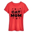 thumbnail image 1 of Instant Message - Cat Mom - Women's Short Sleeve Graphic T-Shirt, 1 of 6
