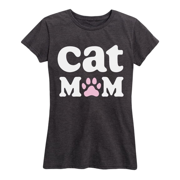 Instant Message - Cat Mom - Women's Short Sleeve Graphic T-shirt