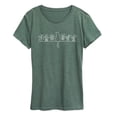 thumbnail image 1 of Instant Message - Cat Plant Shelf - Women's Short Sleeve Graphic T-Shirt, 1 of 5