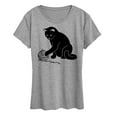 thumbnail image 1 of Instant Message - Cat Yarn Mom - Women's Short Sleeve Graphic T-Shirt, 1 of 6