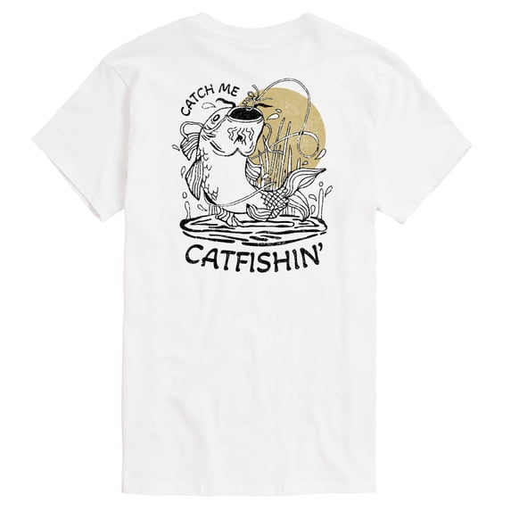 Instant Message - Catch Me Catfishin' Short Sleeve Graphic T-Shirt