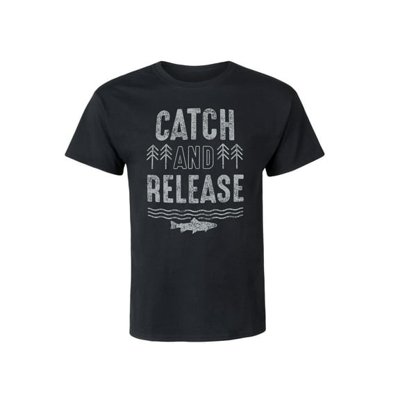 Instant Message - Catch and Release - Men's Short Sleeve Graphic T-Shirt