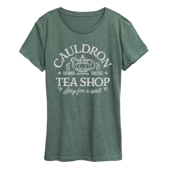 Instant Message - Cauldron Tea Shop Short Sleeve Graphic T-Shirt