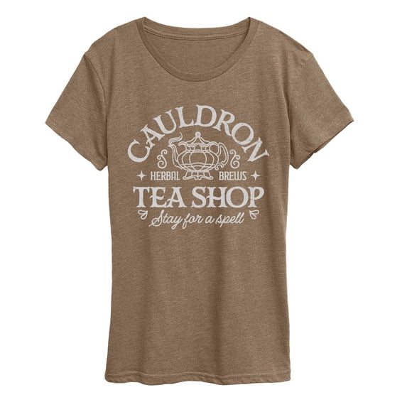 Instant Message - Cauldron Tea Shop Short Sleeve Graphic T-Shirt