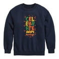 thumbnail image 1 of Instant Message - Celebrate AAPI Heritage - Toddler And Youth Crewneck Fleece Sweatshirt, 1 of 6