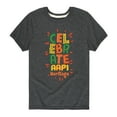 thumbnail image 1 of Instant Message - Celebrate AAPI Heritage - Toddler And Youth Short Sleeve Graphic T-Shirt, 1 of 6