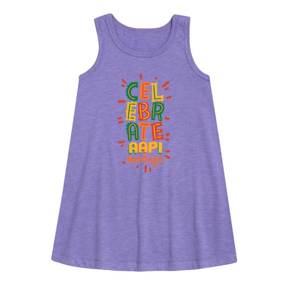 Instant Message - Celebrate AAPI Heritage - Toddler and Youth Girls A-line Dress