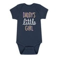 thumbnail image 1 of Instant Message - Celebrate Family - Daddy's Little Girl - Infant Baby One Piece, 1 of 6